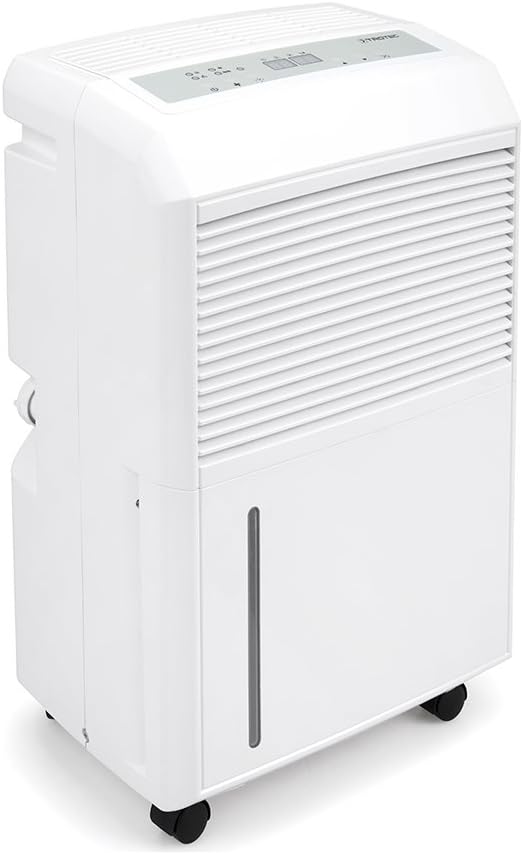 TROTEC Deumidificatore elettrico per ambienti TTK 90 E ¨C potenza 30 L/giorno ¨C superficie 90 m2 / 230 m3 ¨C dispositivo di deumidificazione con spegnimento automatico