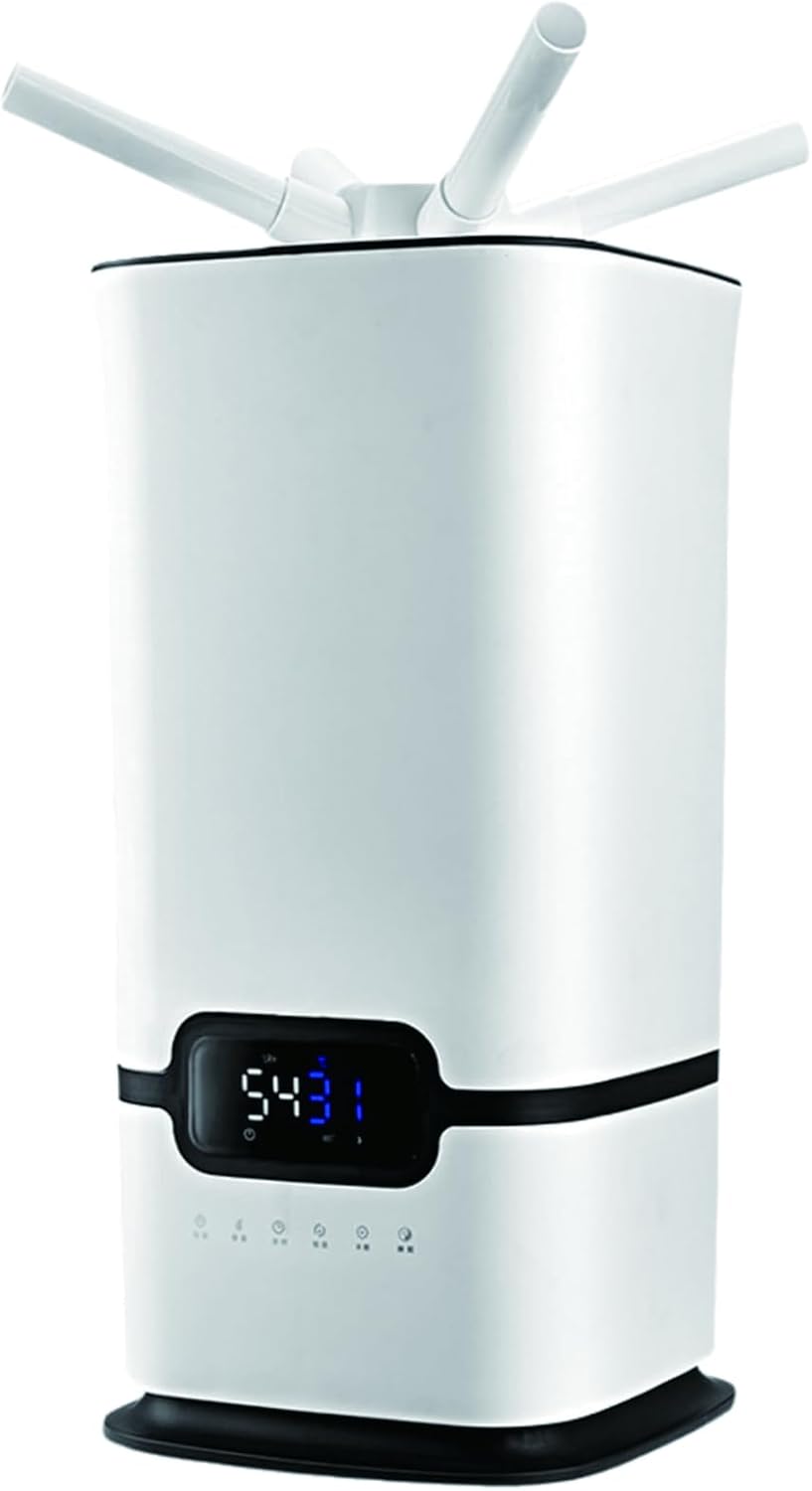 Umidificatore industriale ¨C Umidificatore commerciale di grande capacit¨¤ da 16 litri con telecomando e timer, atomizzatori a 3 core, nebbia regolabile per ufficio e officina fino a 200©O