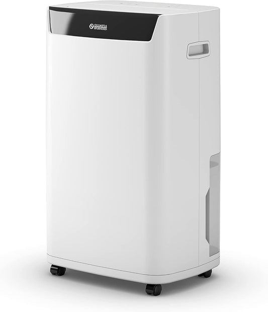 Olimpia Splendid, Aquaria S1 24 P, Deumidificatore Portatile, Capacit¨¤ 24 l / 24h, Ideale per Ambienti fino a 100 m3, Tripla Filtrazione 'Aria, Tanica 5 l Estraibile, Timer 24h, Wifi Integrato
