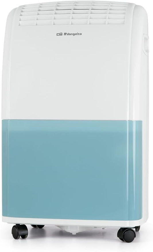Orbegozo Dh 2070 - Deumidificatore con capacit¨¤ di deumidificazione di 20 l/giorno, refrigerante R290, serbatoio 3,6 l, area di applicazione 120 m2, sistema anti-congelamento, 420 W, bianco