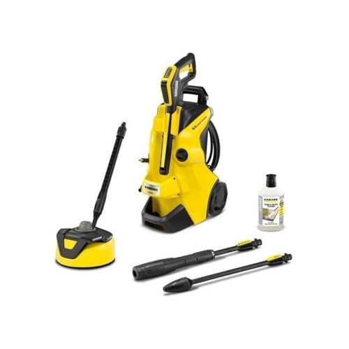 K?rcher K 4 Power Control Home   Idropulitrice ad Alta Pressione con Lavapavimenti, 130 bar, 1800W, Idropulitrice elettrica professionale ad acqua fredda, 3 accessori e pistola LED, Giallo/Nero : Amazon.it: Giardino e giardinaggio(Dimensioni Compatte)