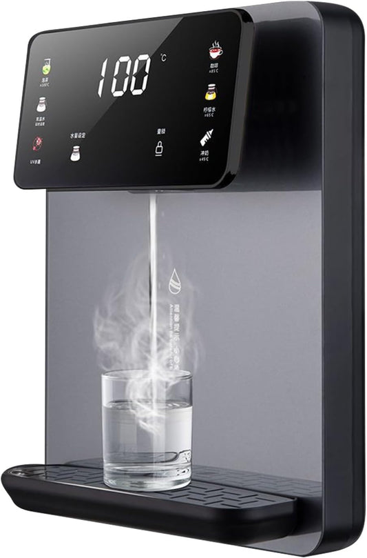 Erogatore di acqua di calore istantaneo, riscaldamento rapido in 3 secondi, touch screen intelligente, blocco elettronico per bambini per uso domestico e ufficio