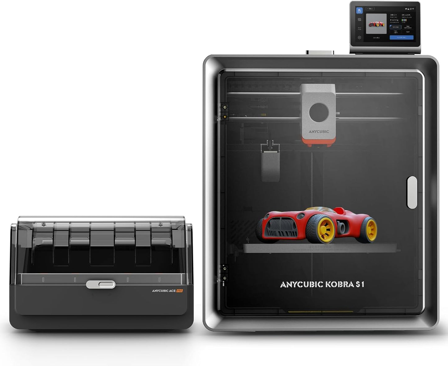 ANYCUBIC Kobra S1 Combo Stampante 3D, Asciugatura e Stampa in Uno, 600 mm/s ad Alta Velocit¨¤, Stampa mUlticolore per Tutti i Principali Filamenti, Dimensioni di Stampa 250 x 250 x250 mm