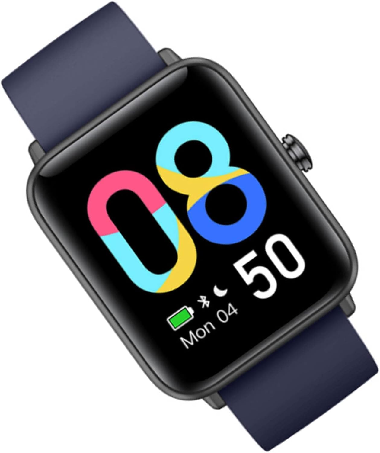PURRL Smartwatch per uomo donna con previsioni del tempo GPS Fitness Tracker con 14 modalit¨¤ sportive Nuoto Yoga Activity Tracker Impermeabile per telefono Android iOS Nero(Blu) little surprise