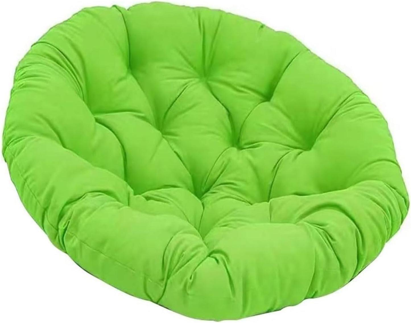Sedia rotonda impermeabile per sedie sospese da esterno, colore grigio, rimovibile, 40 x 40 cm (sedia non inclusa) ¨C comoda seduta da patio