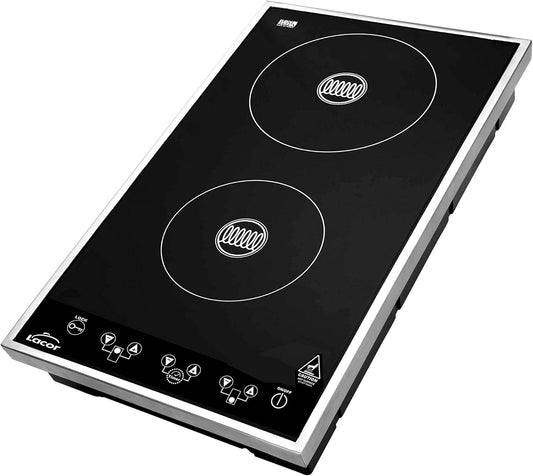 Lacor 69033- Piastra a induzione Doppia 3100W